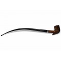 Cachimbo Churchwarden Extra Longo Encerado com Bico (Aceita Filtro 9mm) Resina